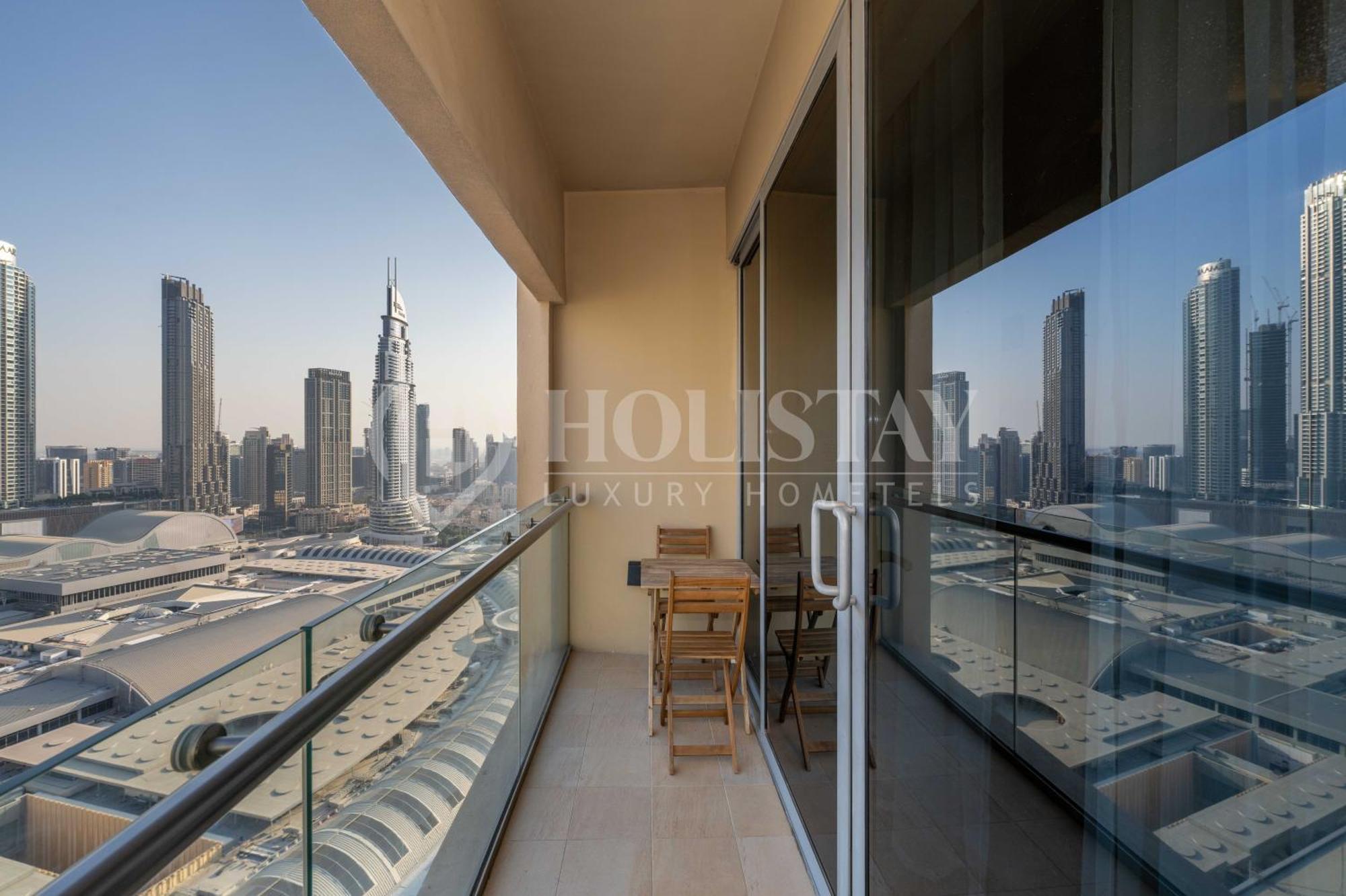 Holistay Luxury Homes - Burj Khalifa View - Direct Access Dubai Mall Exterior photo