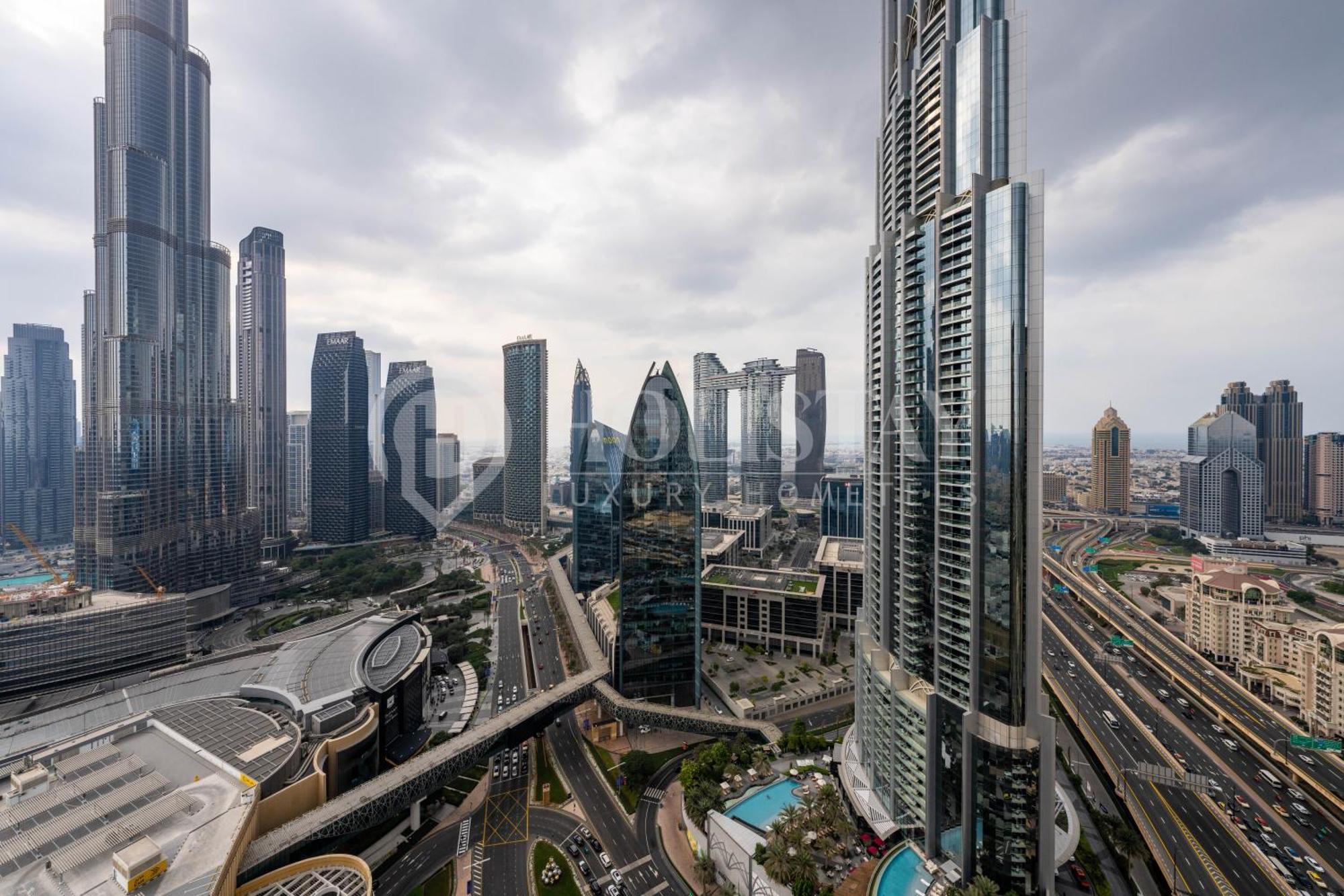 Holistay Luxury Homes - Burj Khalifa View - Direct Access Dubai Mall Exterior photo